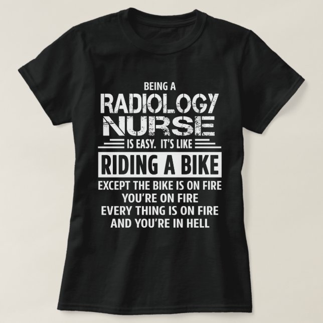 Radiologiekrankheit T-Shirt (Design vorne)