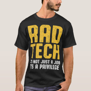 Radiologiker Krass Tech Just Job Radiolog T-Shirt