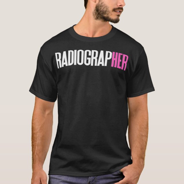Radiologin für Frauen in Radiologie  T-Shirt (Vorderseite)