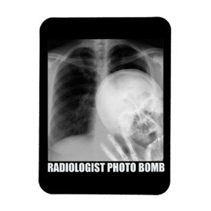 RADIOLOGISTISCHES FOTO BOMB MAGNET