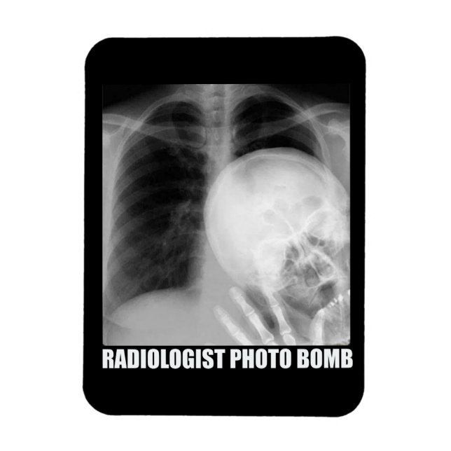 RADIOLOGISTISCHES FOTO BOMB MAGNET (Vertikal)
