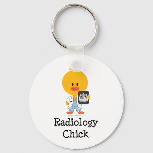 Radiology Chick Keychain
 Schlüsselanhänger
