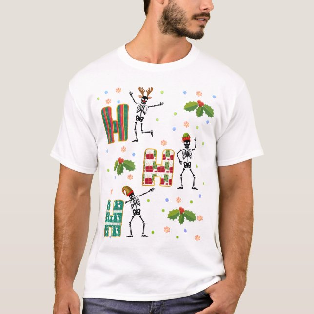 Radiology Ho-Ho-Ho Weihnachtsquadd Group Matching  T-Shirt (Vorderseite)