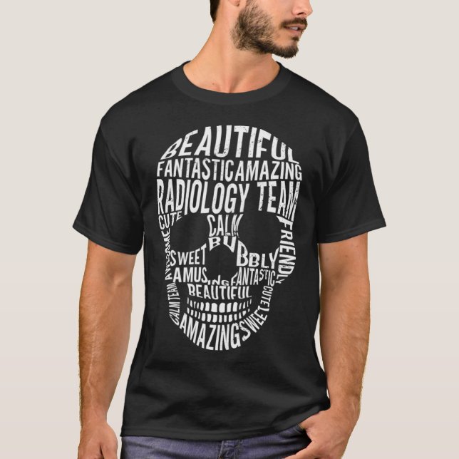 Radiology Krass Tech Technologist Radiologist Rönt T-Shirt (Vorderseite)