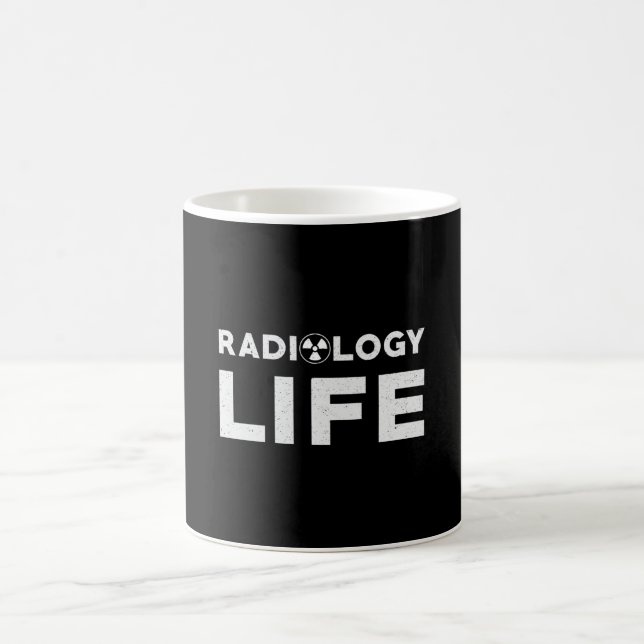 Radiology Life Krass Techs Technologe Xray Tech Kaffeetasse (Mittel)