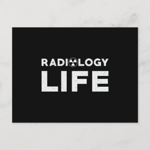 Radiology Life Krass Techs Technologe Xray Tech Postkarte