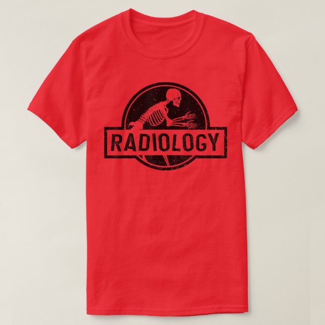 Radiology Skeleton XRay Technician Radiologist's F T-Shirt (Design vorne)