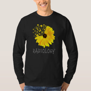 Radiology Sunflower Tech Radiologe X Ray Radiogr T-Shirt