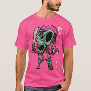 Radiology Tech Funny Skeleton Pirate Hook Hallowee T-Shirt