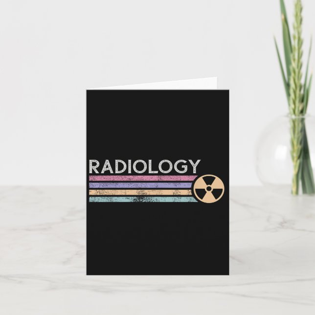 Radiology Tech Future Radiologist Röntgen Tech Ske Karte (Vorderseite)