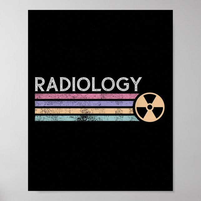Radiology Tech Future Radiologist Röntgen Tech Ske Poster (Vorne)