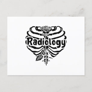 Radiology Tech Krass Nurse Blume Technologist Xray Postkarte