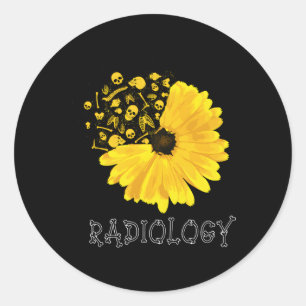 Radiology Tech Radiologe X-Ray Radiographer Krass Runder Aufkleber