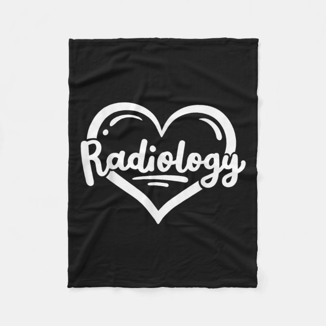 Radiology Tech Technician X-ray Tech X-ray Technol Fleecedecke (Vorderseite)