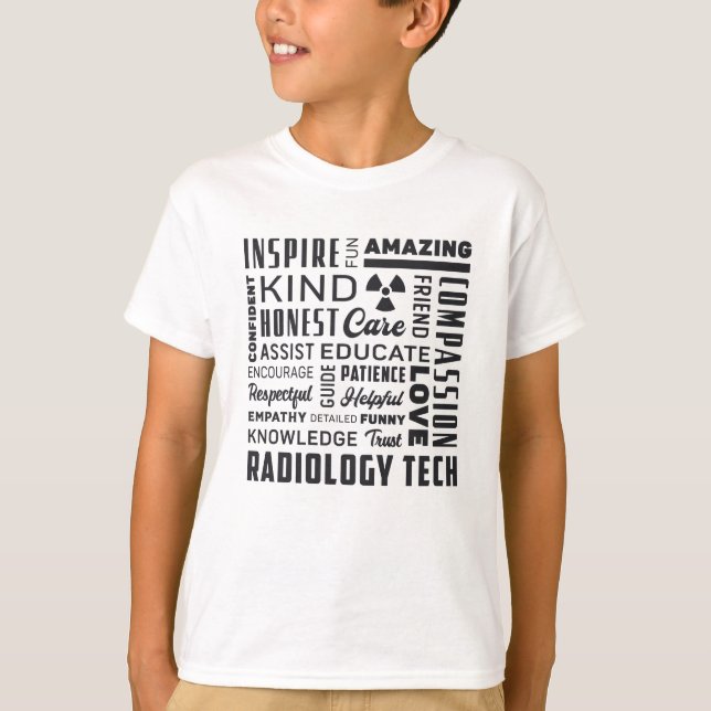 Radiology Tech Technologist Rad Tech X-Ray Tech T-Shirt (Vorderseite)