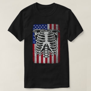 Radiology Tech USA American Flag Krass Tech T-Shirt