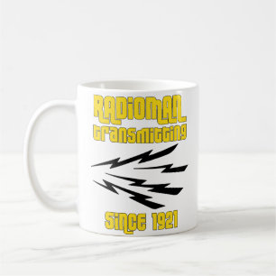 Radioman seit 1921 Kaffee-Tasse RM Jargon-Militär Kaffeetasse
