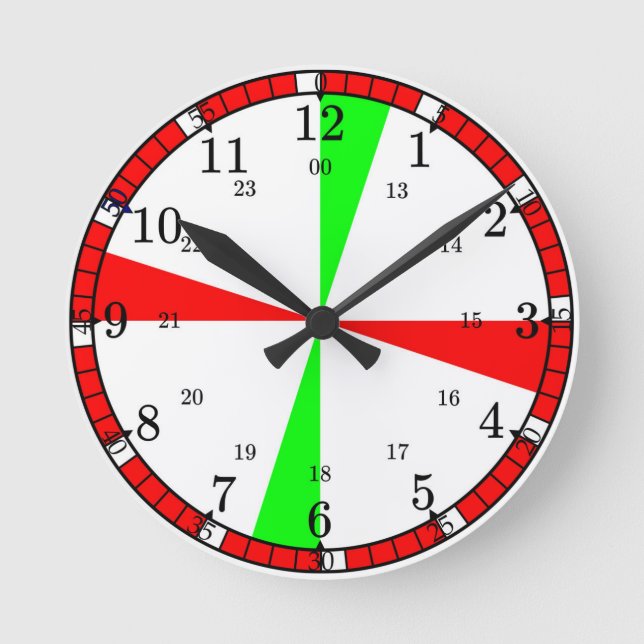 Radioraumuhr des Schiffs Runde Wanduhr (Vorderseite)