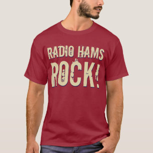 "Radioschinken-Felsen!" Der T - Shirt der Männer