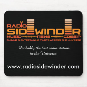 Radiosidewinder-Mausunterlage Mousepad