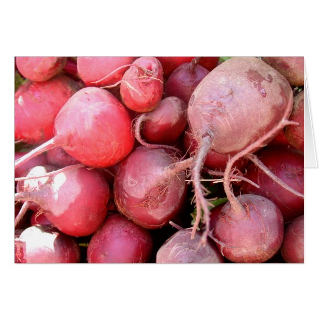 Radish-Blank-Karte (Vorderseite (Horizontal))