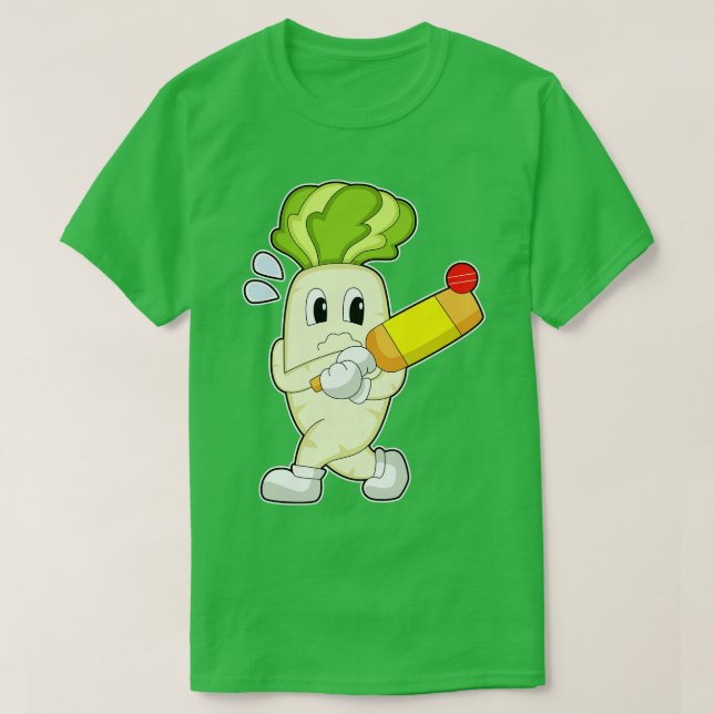 Radish Cricket T-Shirt (Design vorne)
