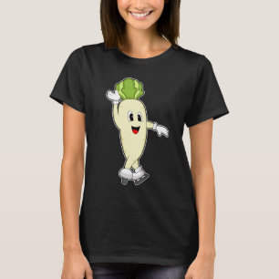 Radish Ice Skaten Ice Skate T-Shirt