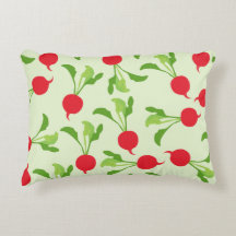 Radish Red Green Pattern
