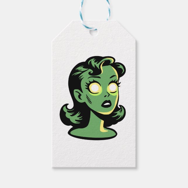 Radium Girl Geschenkanhänger (Vorderseite)