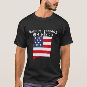RADIUM SPRINGS USA Staat Amerika Reisen New Mexico T-Shirt