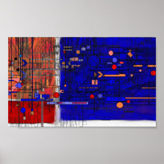 Radius schematisch poster