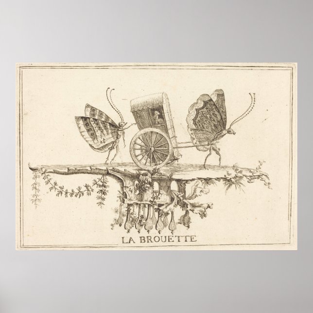 Radkarren, in oder nach 1756 poster (Vorne)