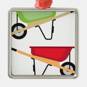 Radkarren Ornament Aus Metall