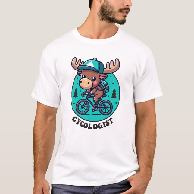 Radkologe Elose Riding Bicycle T-Shirt (Vorderseite)