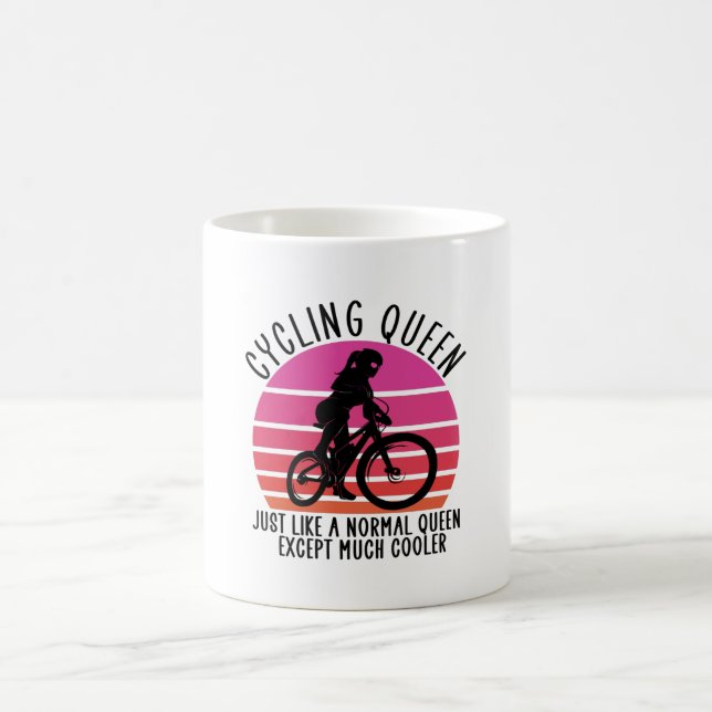 Radkönigin, nur viel cooler kaffeetasse (Mittel)