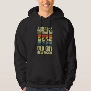 Radkunst für Männer Großrad Fahrradfahrer R Hoodie