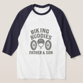 Radler-Kumpel Vater-Sohn-Radabenteuer T-Shirt