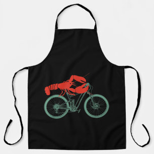 Radlobster MTB Cykologe Funny Cyclist Schürze