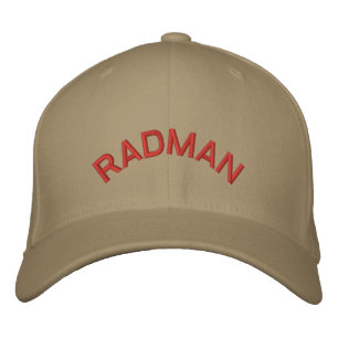 RADMAN BESTICKTE KAPPE