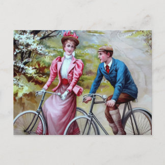 Radpaarpostkarte Postkarte