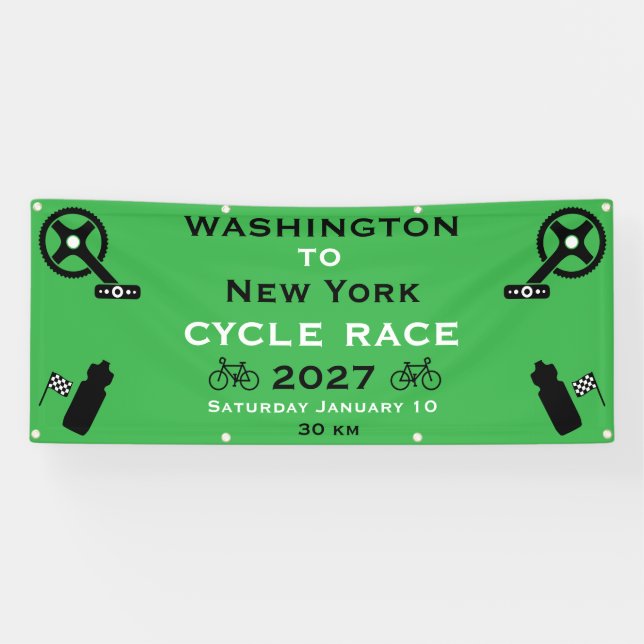 Radrennen Banner (Horizontal)