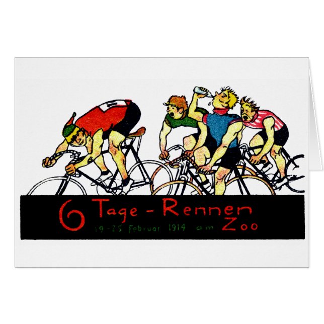 Radrennen-Plakat 1914 (Vorderseite (Horizontal))