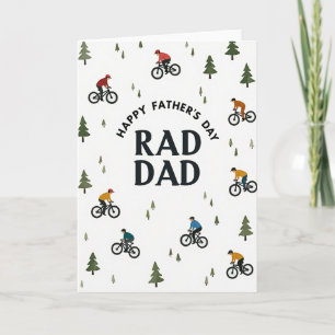 Radspaß Vatertag Tribute Karte