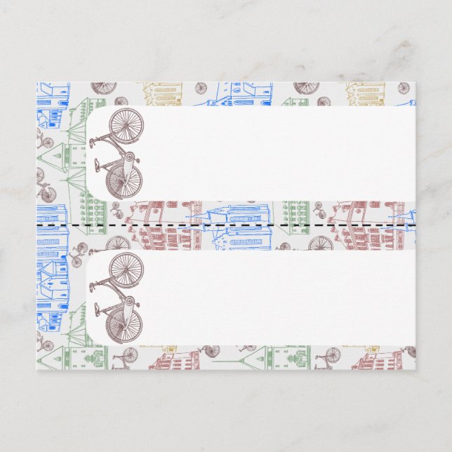 Radsport Aarhus, 2x Lesezeichen Postkarte (Vorderseite)