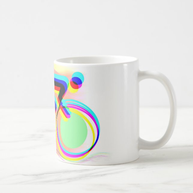 Radsport Fahrrad Biker Tasse (Rechts)