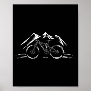 Radsport Radsport Radsport Motivation Mountain Bik Poster