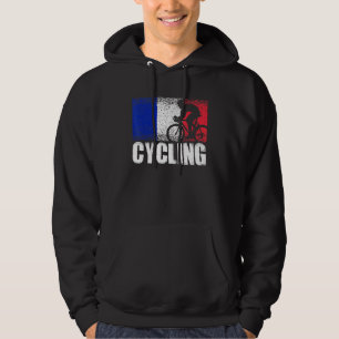 Radsport Sport Frankreich Flag Französischer Radfa Hoodie