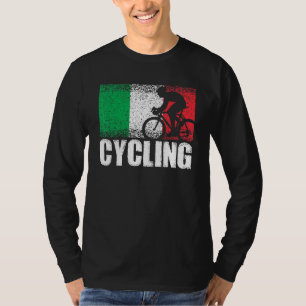 Radsport Sport Italien Flag Italienisches Radrenne T-Shirt