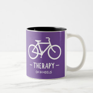Radtherapie Zweifarbige Tasse
