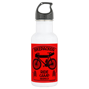 Radtour in der Natur 710 ml Wat Edelstahlflasche